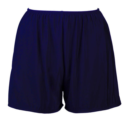 Plus Size Swim Shorts with Built-in Brief- 5 COLORS